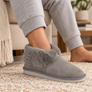 CAMILLA Womens Sheepskin Bootie Slippers