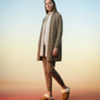 KIM Womens Sheepskin Mule Slippers